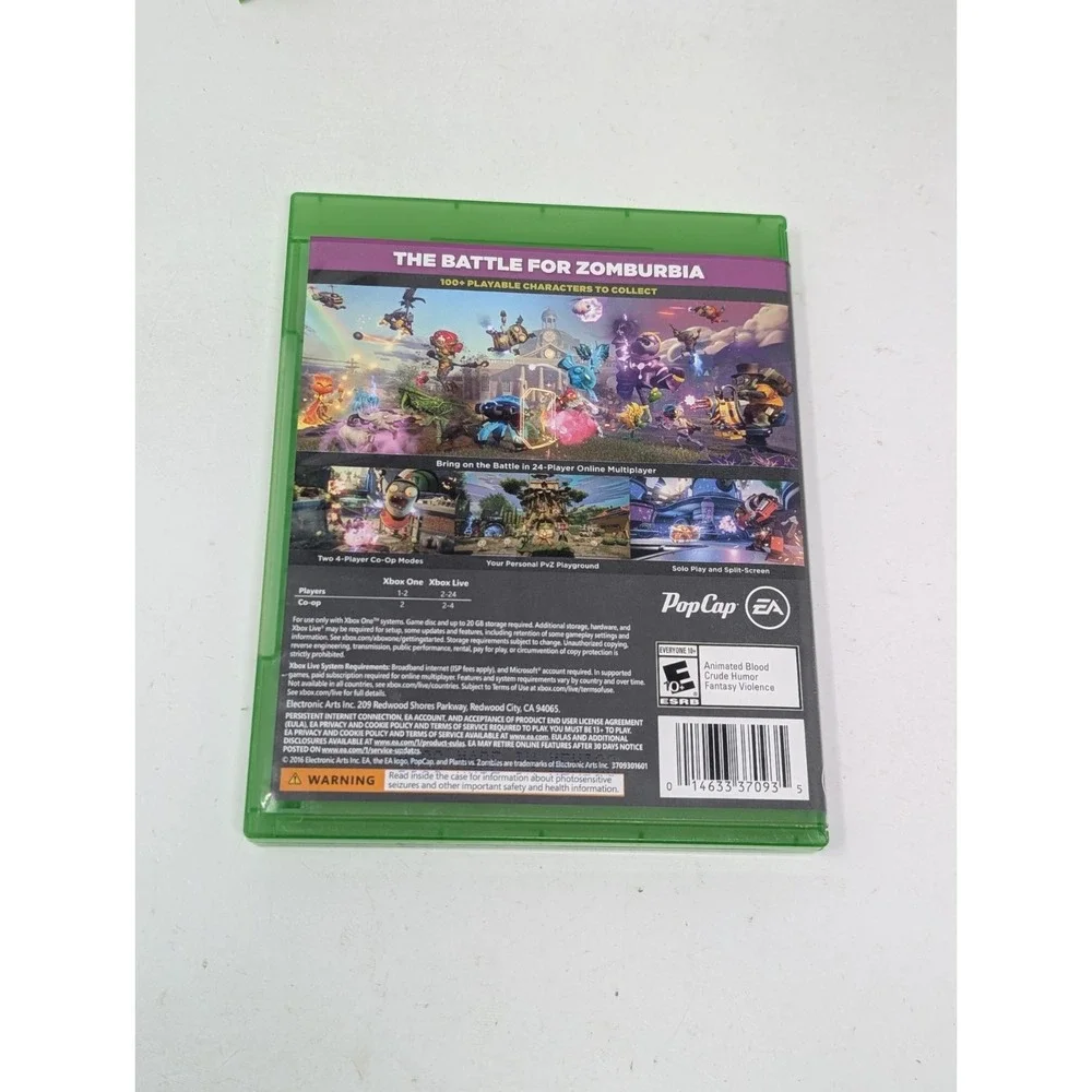Xbox One Plants vs Zombies Garden‎ Warfare 2 Game Wal-Mart Exclusive